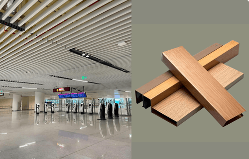 Ceiling & Suspension Square Tube / Linear Ceiling System